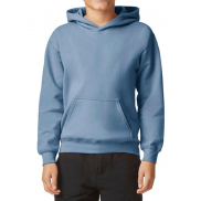 Dziecięca bluza z kapturem Softstyle Midweight - stone blue