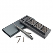 Śrubokręt, 48 końcówek | Quinell - grafitowy