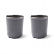 Zestaw kubków ceramicznych 350 ml VINGA Nomimono - czarny