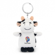 Pluszowa krowa, brelok | Cowie - czarno-biały