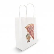 Torba papierowa A4 | Dialla B - biały