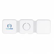 Składana ładowarka bezprzewodowa 15W | Bertie - biały