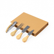 Zestaw do sera, 4 el. - brązowy