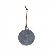 Zawieszka świąteczna - szary