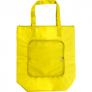 Składana torba termoizolacyjna, torba na zakupy - żółty