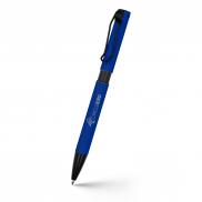 Długopis z drucianym klipem | Amara - granatowy