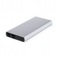 Power bank 10000 mAh - srebrny