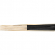 Wachlarz z bambusa - czarny