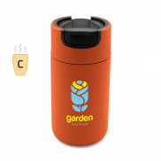 Kubek termiczny 400 ml Air Gifts | Raylee - pomarańczowy