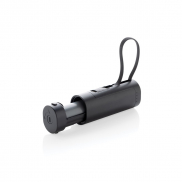 Power bank 5000 mAh, wymienialne baterie - czarny