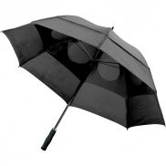 Wiatroodporny parasol manualny - szary