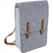 Plecak z filcu RPET - szary