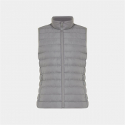 Damski bezrękawnik Iqoniq Meru, poliester z recyklingu - szary - XS