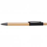 Bambusowy długopis - czarny