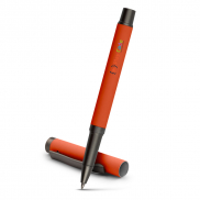 Długopis żelowy z zatyczką | Geraldine - pomarańczowy