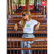 THC ANKARA WOMEN WH. Damski t-shirt - Biały - L