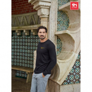 THC BUCHAREST. Męski t-shirt z długim rękawem - Pastelowy zielony - XL