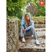 THC PHOENIX. Bluza (unisex) z kapturem z bawełny i poliestru - Ciemny żółty - M