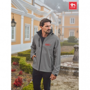 THC ZAGREB. Męska kurtka softshell z poliestru i elastanu - Szafirowy - L