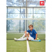 THC MOVE KIDS. T-shirt poliestrowy z krótkim rękawem dla dzieci - Szafirowy - 6