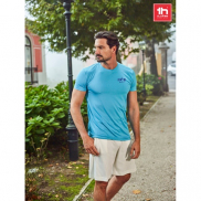 THC TUBE. Koszulka z poliestru (90%) - Morski niebieski - M