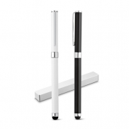 TOUCH. Nierdzewnej pochodzącej pióro kulkowe z końcówką dotykową - Biały