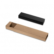 PENDULO. Etui wykonane w 100% z papieru pochodzącego z recyklingu, na 1 długopis - Naturalny