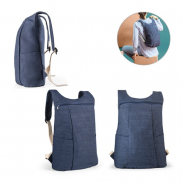 DENIM BPACK. Plecak jeansowy (300 g/m²) - Granatowy