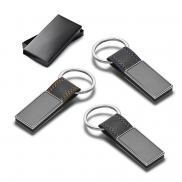 BALE. Brelok wykonany z PU i metalu - Pomarańczowy