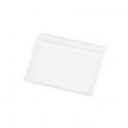 FORSYTH. Poziome etui na identyfikator wykonane z PVC - Transparentny