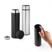 ROSSI. Termos ze stali nierdzewnej 470 ml - Czarny