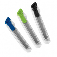 PAYTON. Precyzyjny nóż z blokadą bezpieczeństwa - Granatowy