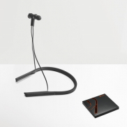 HEARKEEN. Słuchawki douszne z ABS i silikonu 90 mAh - Czarny