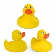 DUCK. Gumowa kaczka, PVC - Żółty