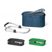 BASKIT. Elastyczny kosz piknikowy z 600D 25 L - Czarny