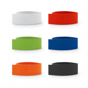 BORTUNE. Opaska na kapelusz wykonana w 100% z poliestru - Biały