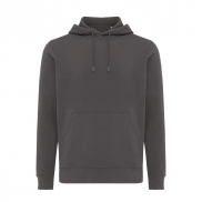 Lekka bluza z kapturem Iqoniq Rila, bawełna z recyklingu - szary - XXS