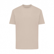 Koszulka z bawełny z recyklingu Iqoniq Teide - beżowy - XXS