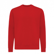 Lekki sweter Iqoniq Etosha, bawełna z recyklingu - czerwony - XXS