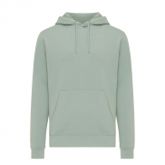 Lekka bluza z kapturem Iqoniq Rila, bawełna z recyklingu - zielony - XXS