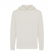 Lekka bluza z kapturem Iqoniq Rila, bawełna z recyklingu - biały - XXS