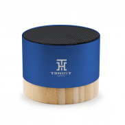 Głośnik bezprzewodowy 3W z aluminium z recyklingu | Jaquann - granatowy