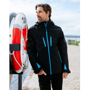 Kurtka Matrix System - black/electric blue