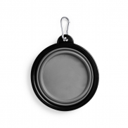 Miska dla psa, składana - szary