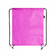 Worek ze sznurkiem RPET - różowy