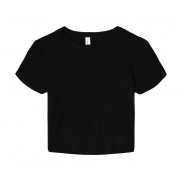 Koszulka damska Baby Tee - solid black blend