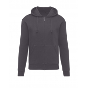 Męska bluza na zamek z kapturem Originals Hooded - grey