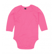 Body z długim rękawem - fuchsia