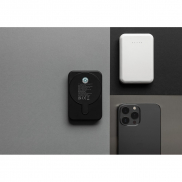 Magnetyczny bezprzewodowy power bank 5000 mAh, 5W Stellar - biały