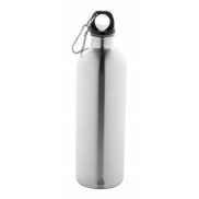 Butelka z ze stali nierdzewnej z recyklingu - srebrny